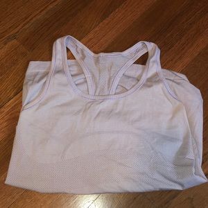 lululemon swiftly tech tank top-lilac